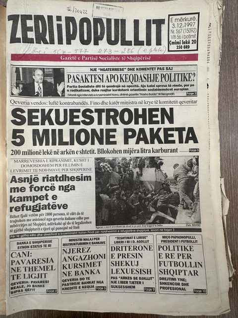 Zëri i Popullit 1997-12-03